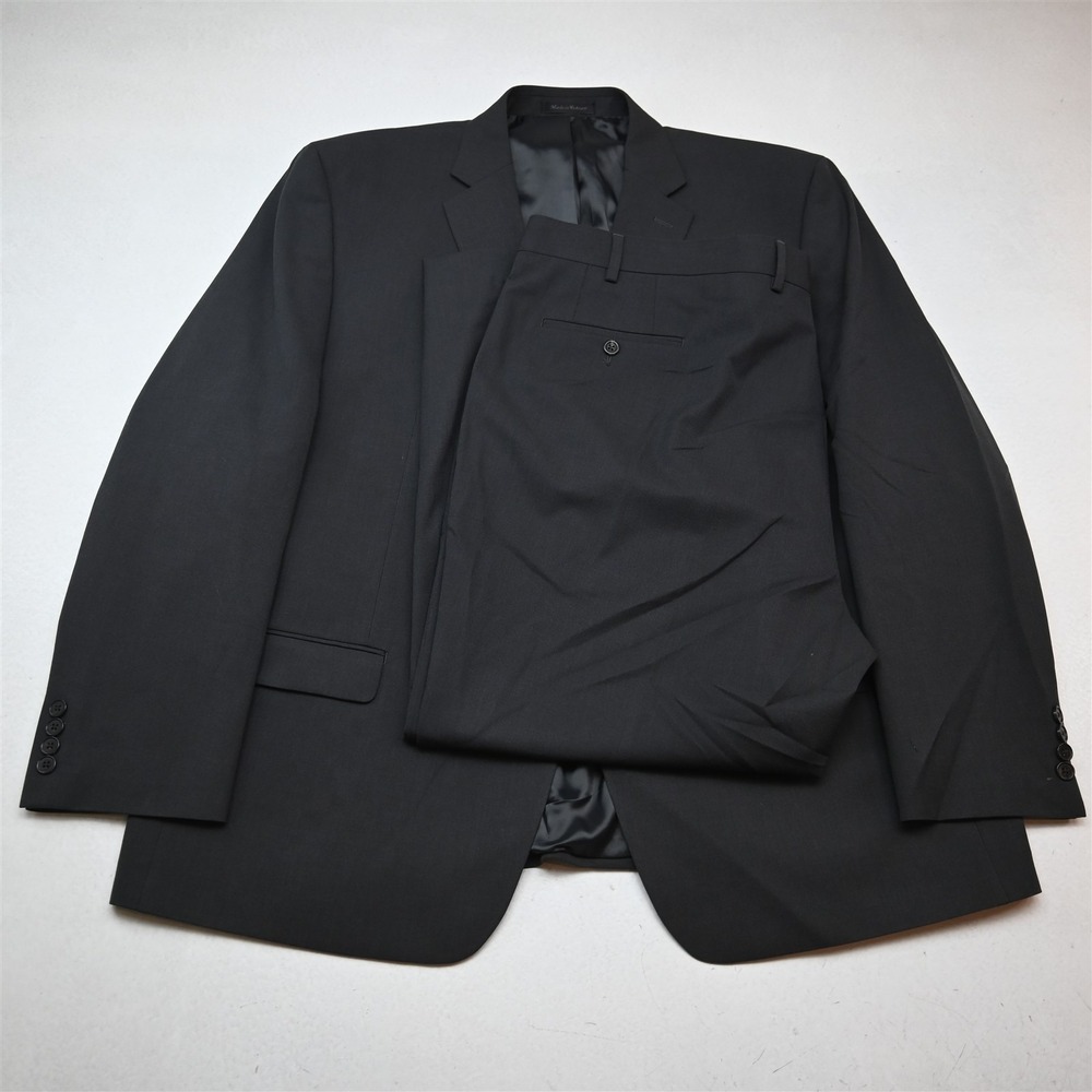 Chaps Ralph Lauren 50R 46x30 Gray Mens Jacket Pants Suit